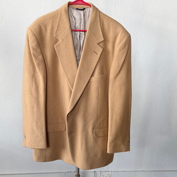 Dillards Other - Vintage 100% Camel Hair Blazer For Men Size Large